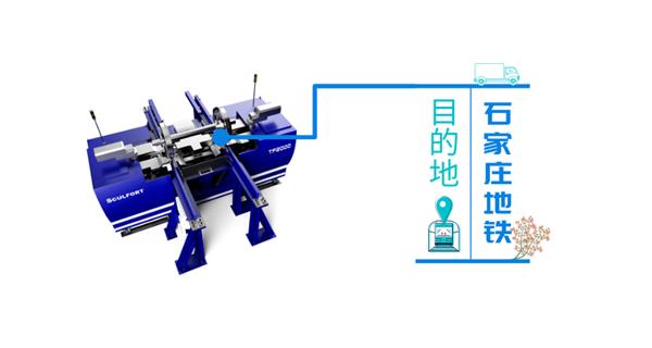 出發(fā)！目的地是2000公里外的石家莊地鐵